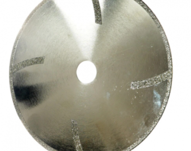 Electroplated Diamond Saw Blade with 40 Mesh rough grinding cutting disc with flange