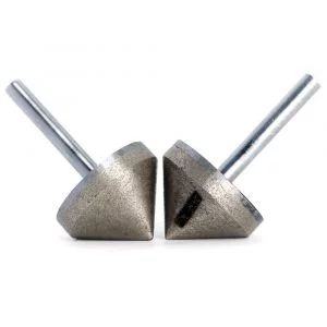 Diamond Countersink bits Sintered mounted points for glass