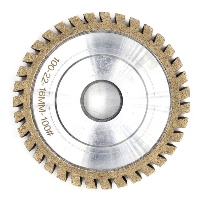 Peripheral Segmented Diamond Wheel for Glass Edging