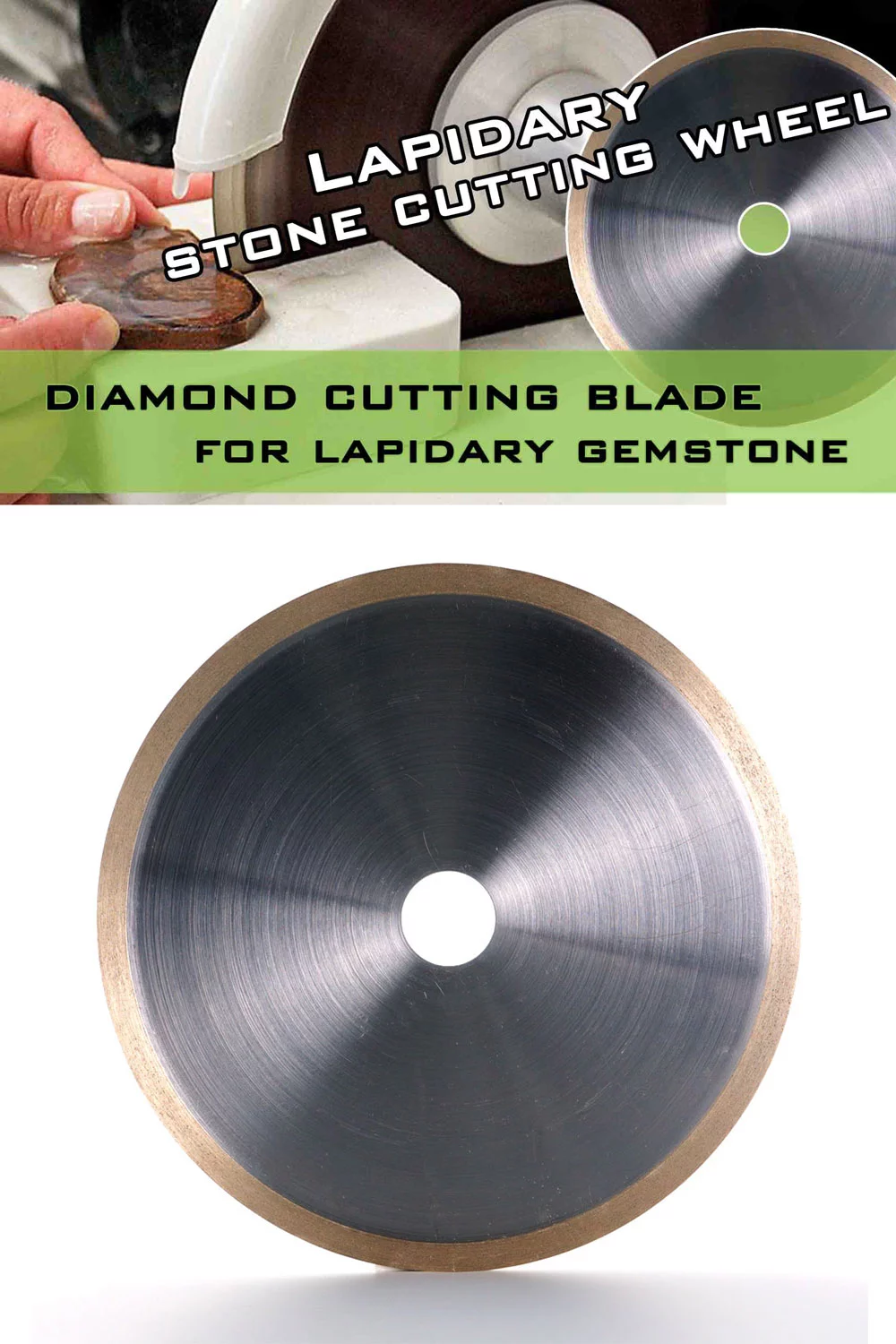 Cutting-Lapidary cutting wheel