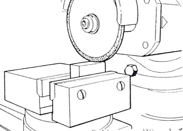 how to true a diamond grinding wheel